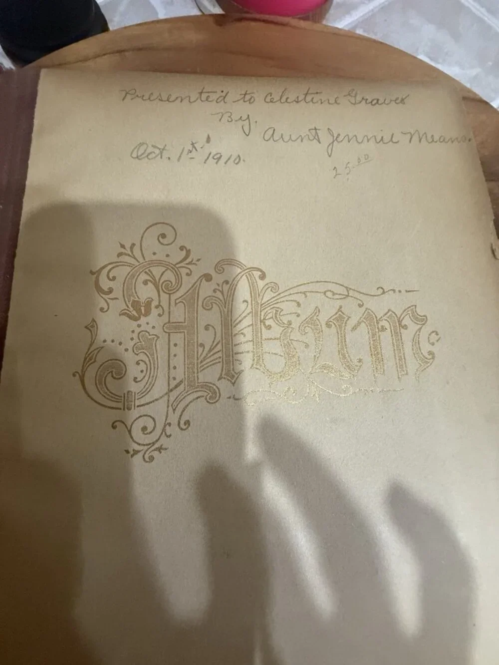 Antique 1910 Victorian Edwardian Photo Album  photos 1910s Family (Tennessee)